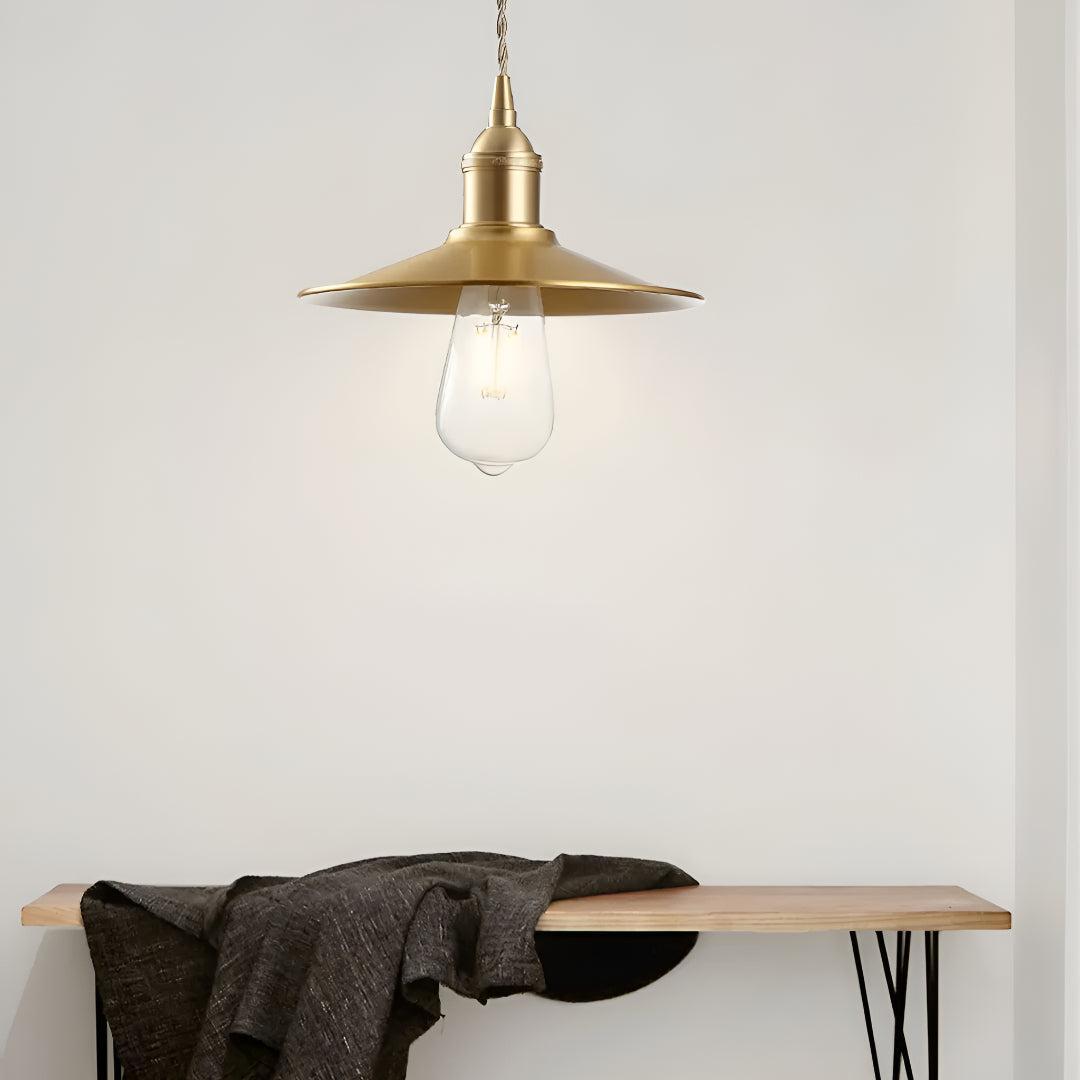 Modern Sleek Flat Pendant Ceiling Light for Dining and Kitchen Lighting