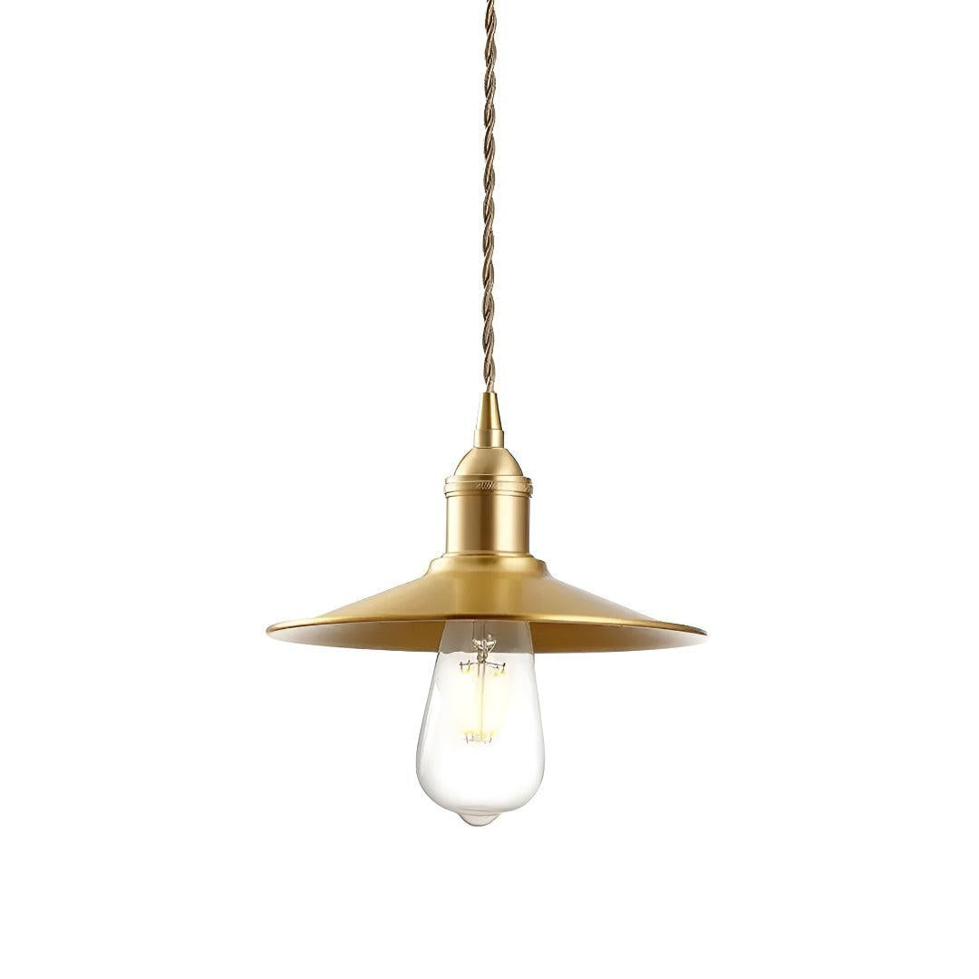 Modern Sleek Flat Pendant Ceiling Light for Dining and Kitchen Lighting