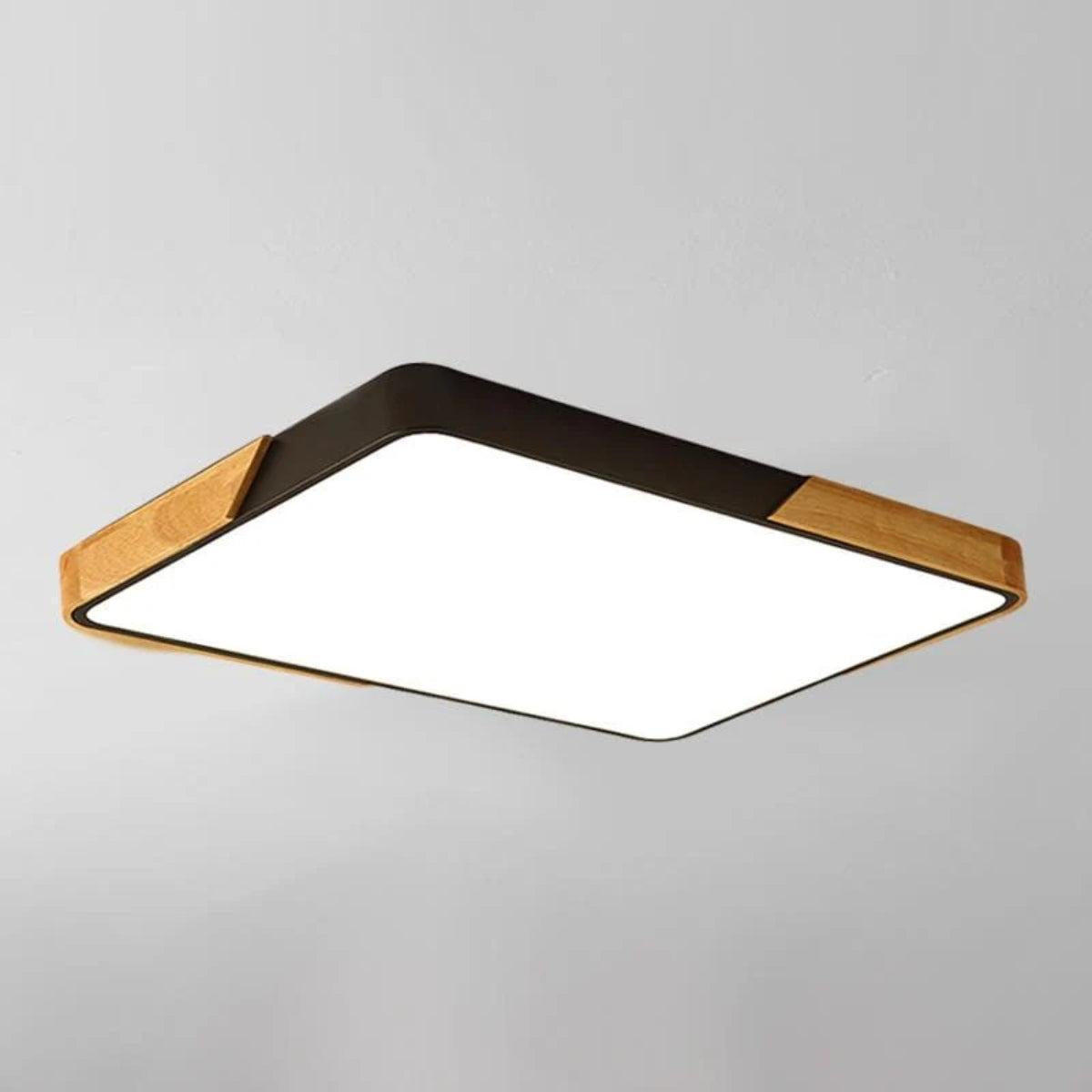 Modern Square Minimalist Flush Mount Ceiling Light For Contemporary Lighting