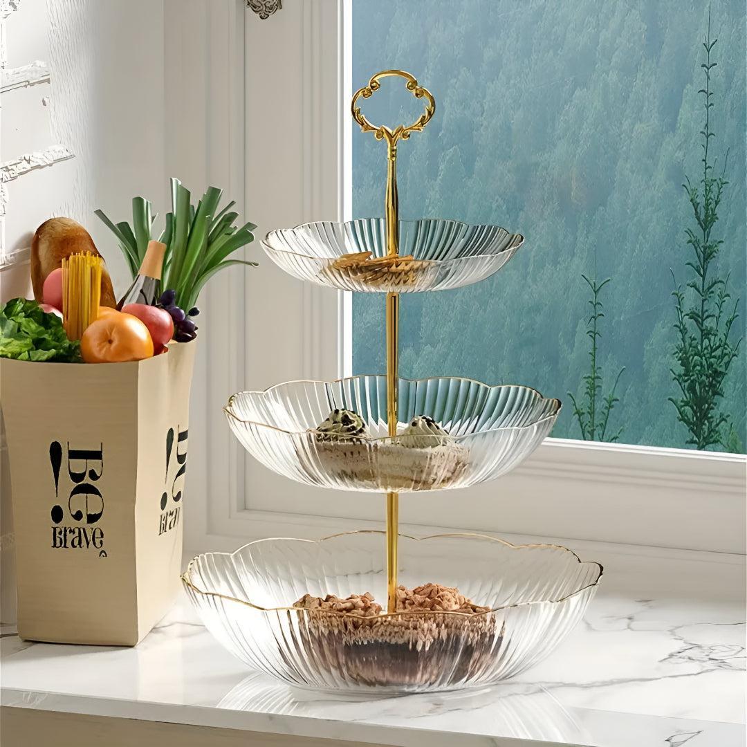 Modern Tiered Fruit Home Decor Bowl Organiser