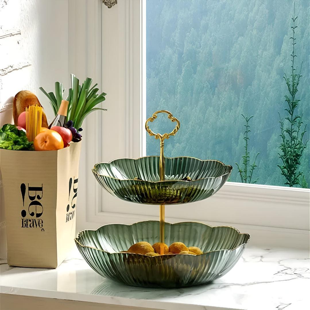 Modern Tiered Fruit Home Decor Bowl Organiser