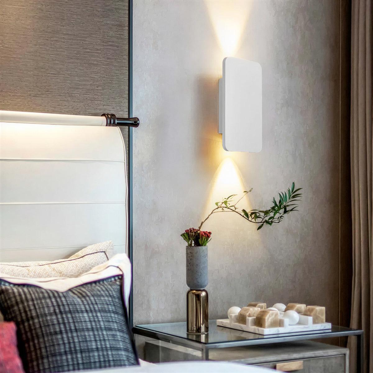 Modern Up Down Square Wall Light For Indoor Home Lighting
