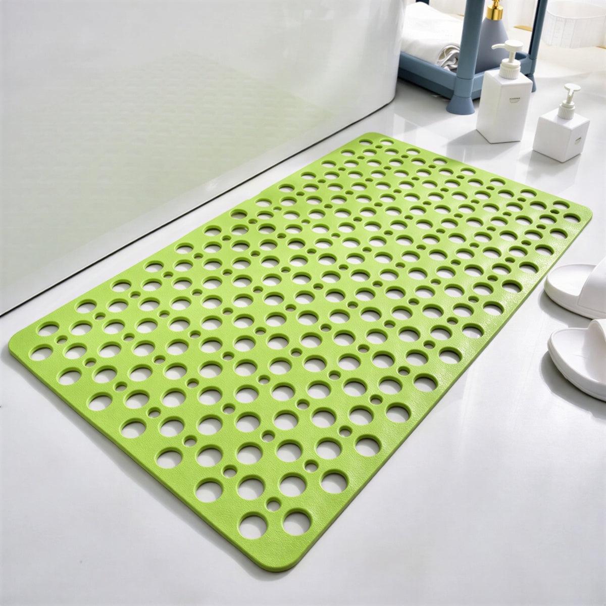 Non Slip Bathroom Bath Mat With Suction Cups And Drainage Holes