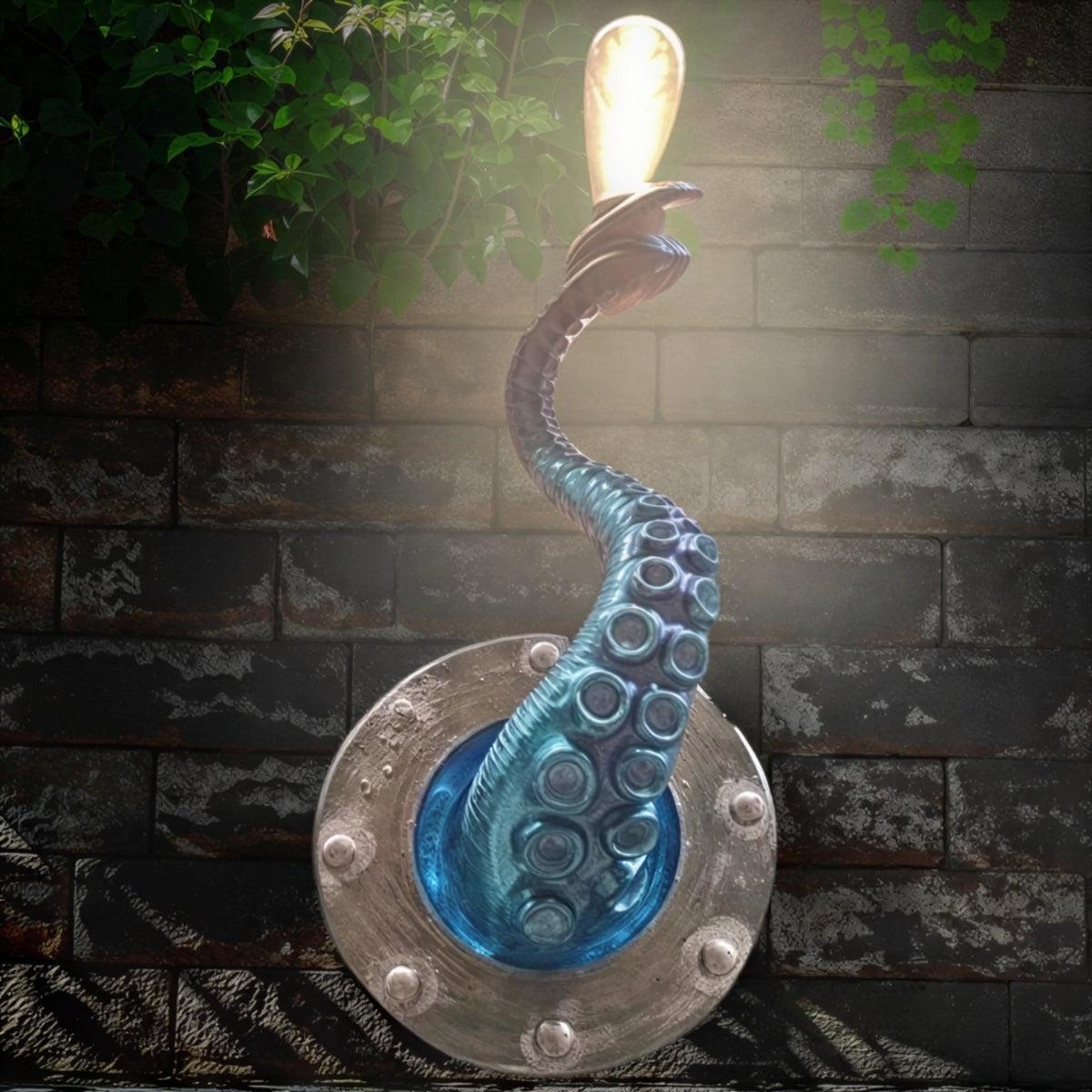 Octopus Tentacle Wall Light Lamp For Coastal Interior Design