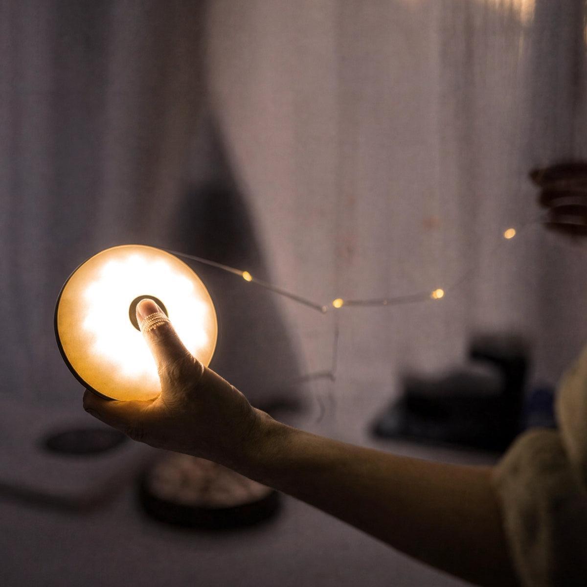 Outdoor Battery Powered Garden Fairy Lights With Retractable Storage Case