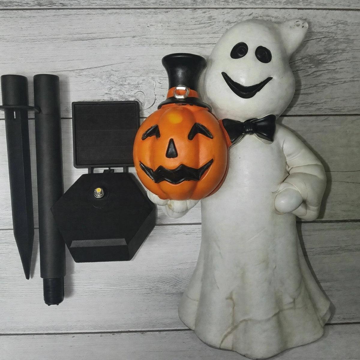 Outdoor Halloween Decoration For Solar Pathway Lights With Festive Glowing Design