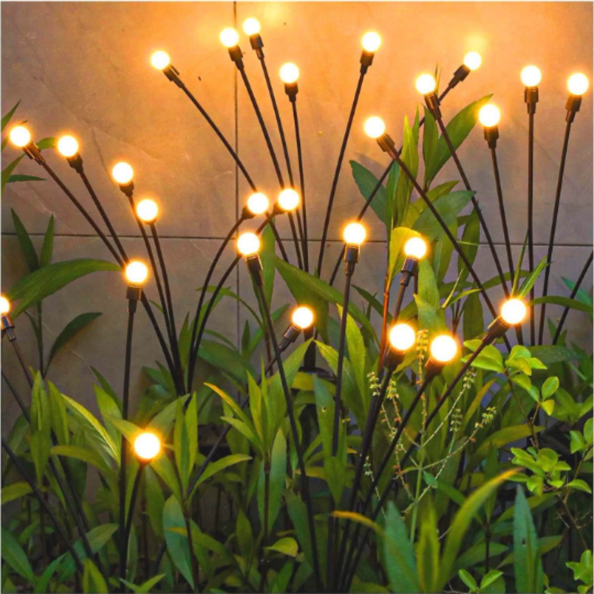 Outdoor Solar Garden Lights With Firefly Design