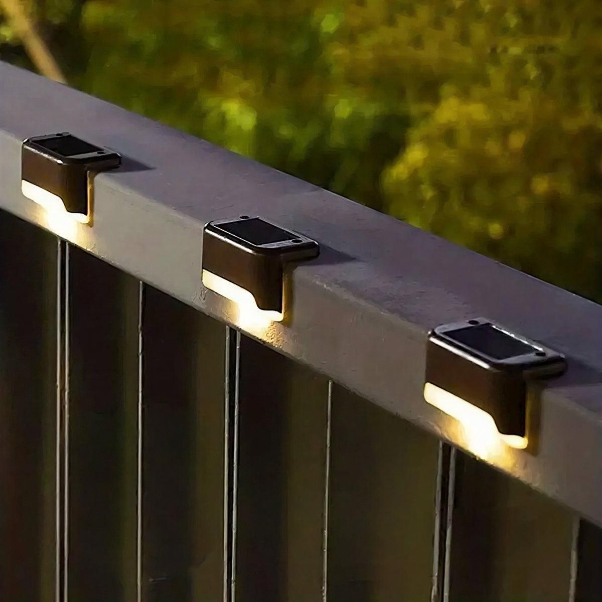 Outdoor Solar Powered Wall Lights With Automatic Sensor Activation