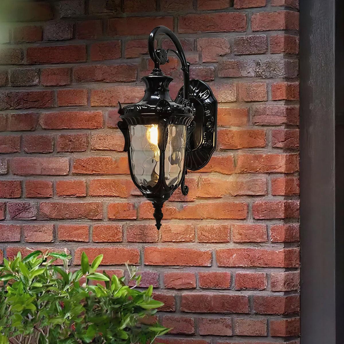 Outdoor Wall Light With European Heritage Vintage Design