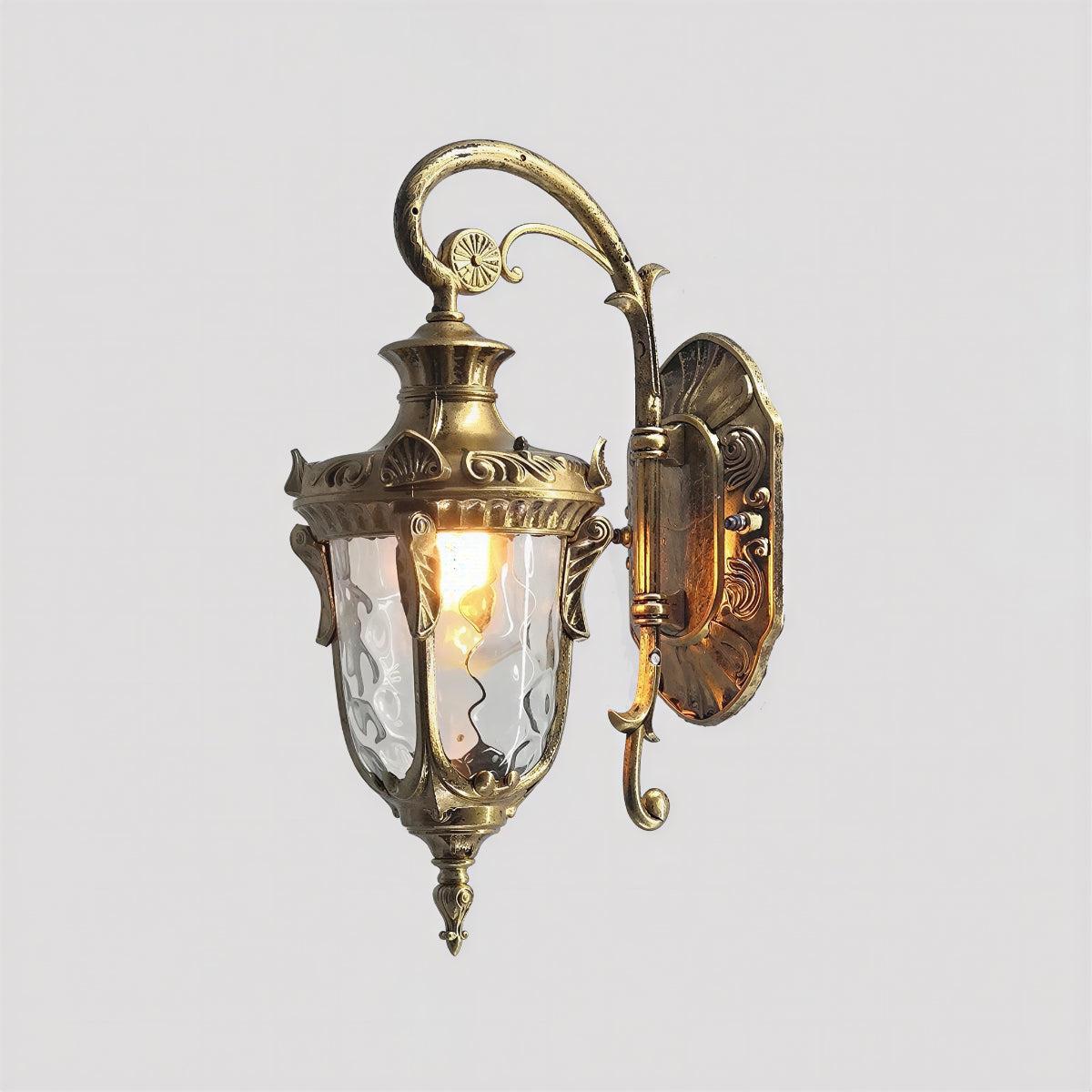 Outdoor Wall Light With European Heritage Vintage Design