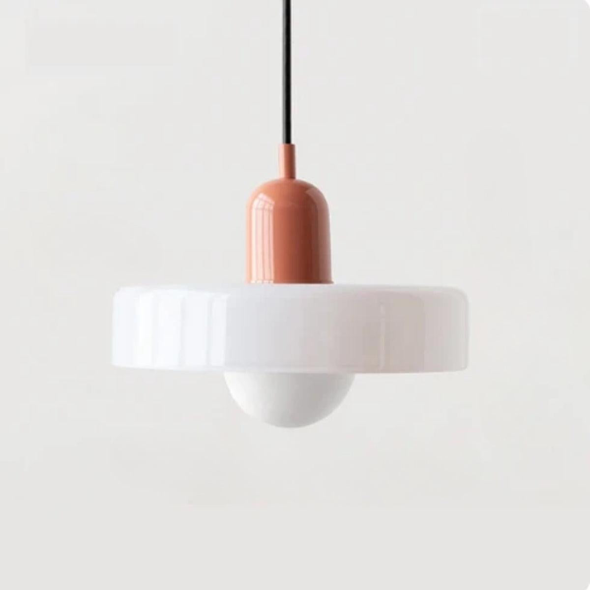 Pendant Light Fixture With Bauhaus And Retro Design