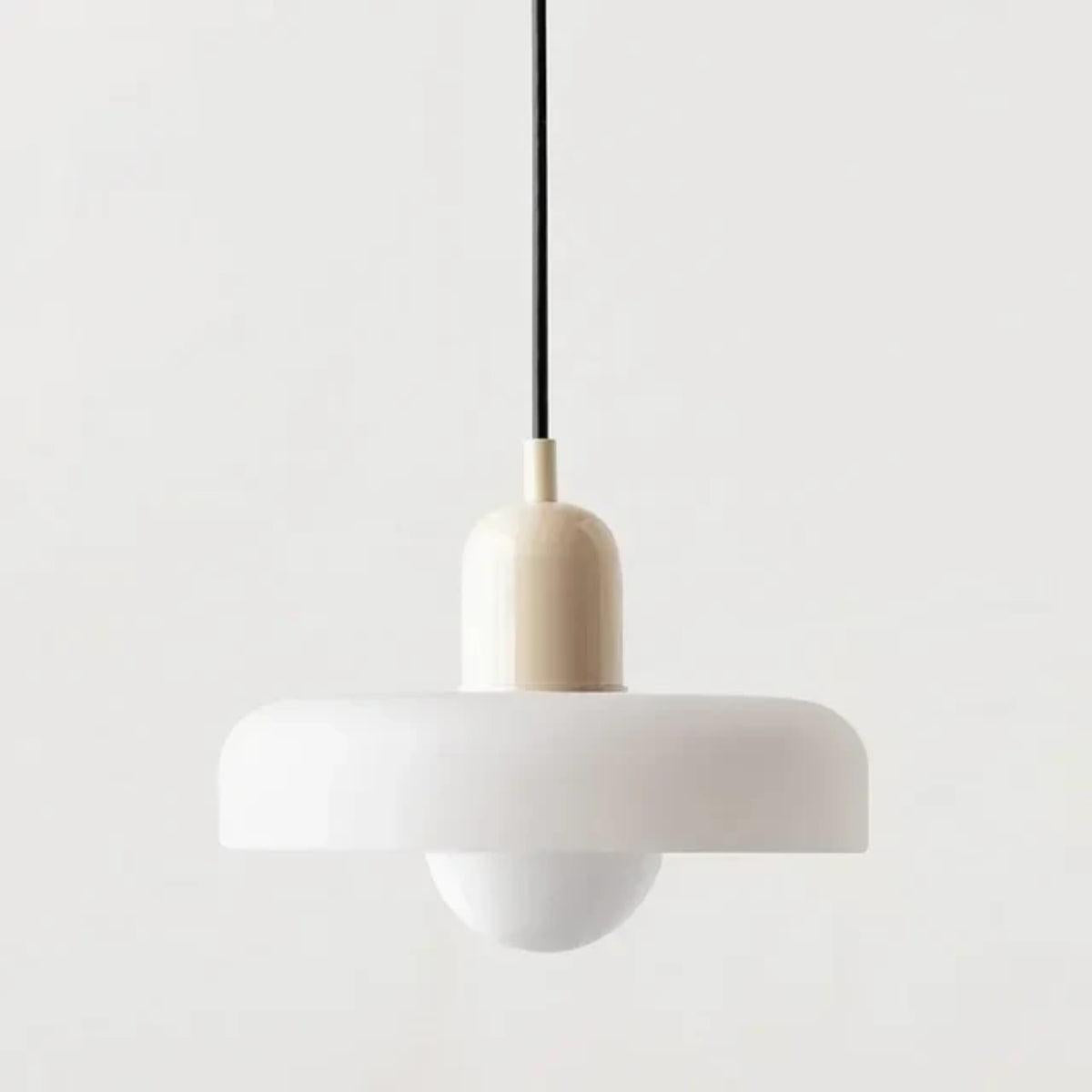 Pendant Light Fixture With Bauhaus And Retro Design