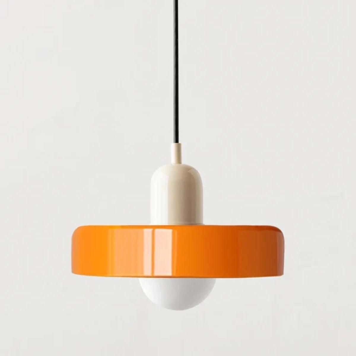 Pendant Light Fixture With Bauhaus And Retro Design