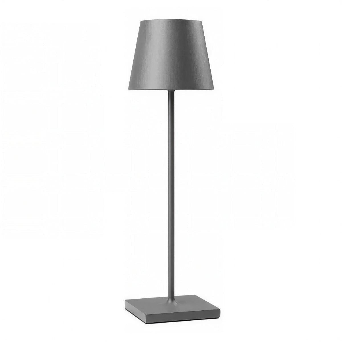 Portable Rechargeable Table Lamp With Dimmable Touch Control Battery Powered Light