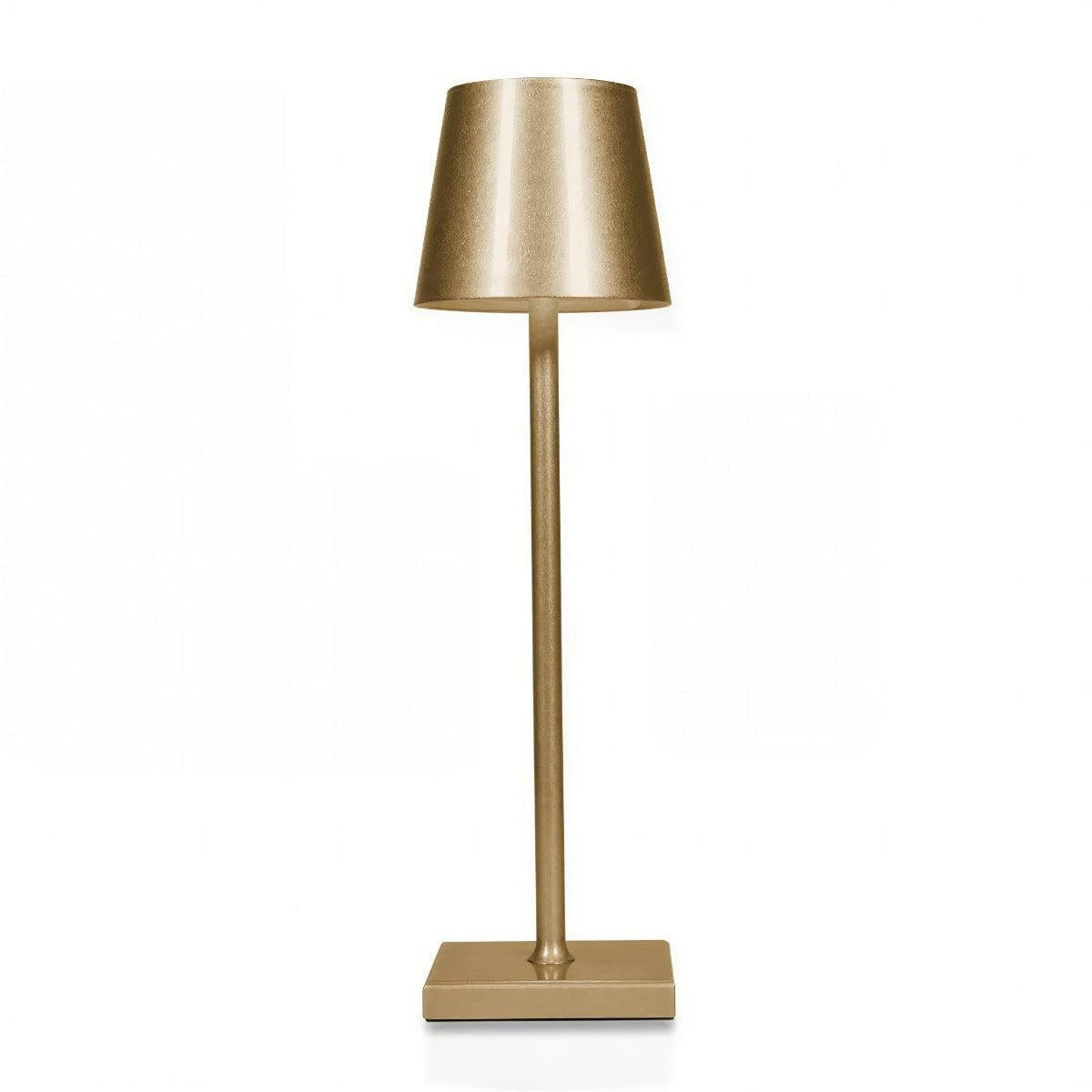 Portable Rechargeable Table Lamp With Dimmable Touch Control Battery Powered Light