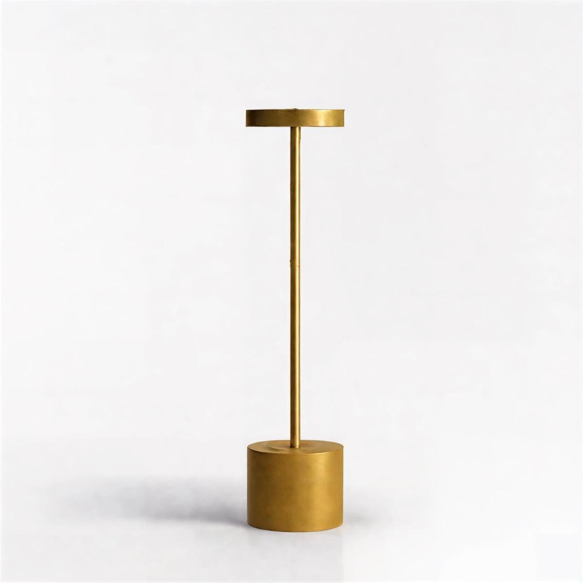 Portable Restaurant Table Light With Rechargeable Battery And Touch Dimming Control