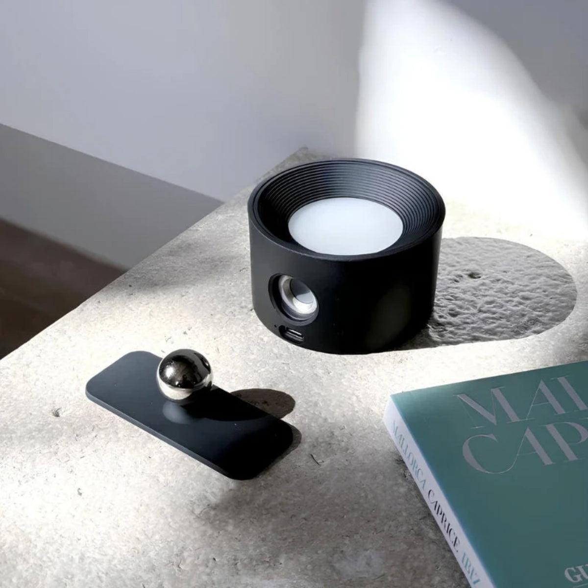 Rechargeable Battery Operated Stick On Wall Light With Motion Sensor And Adjustable Angle