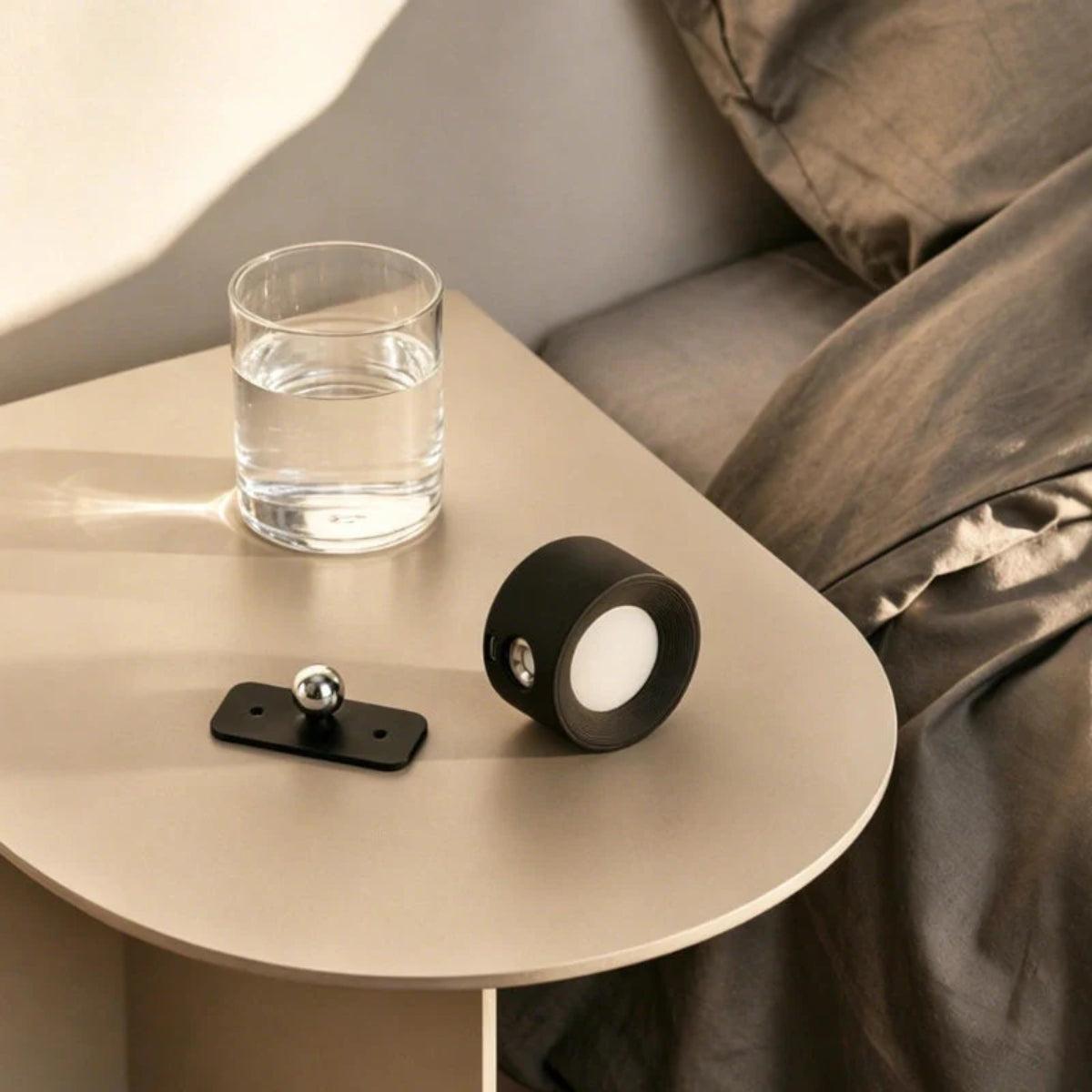 Rechargeable Battery Operated Stick On Wall Light With Motion Sensor And Adjustable Angle