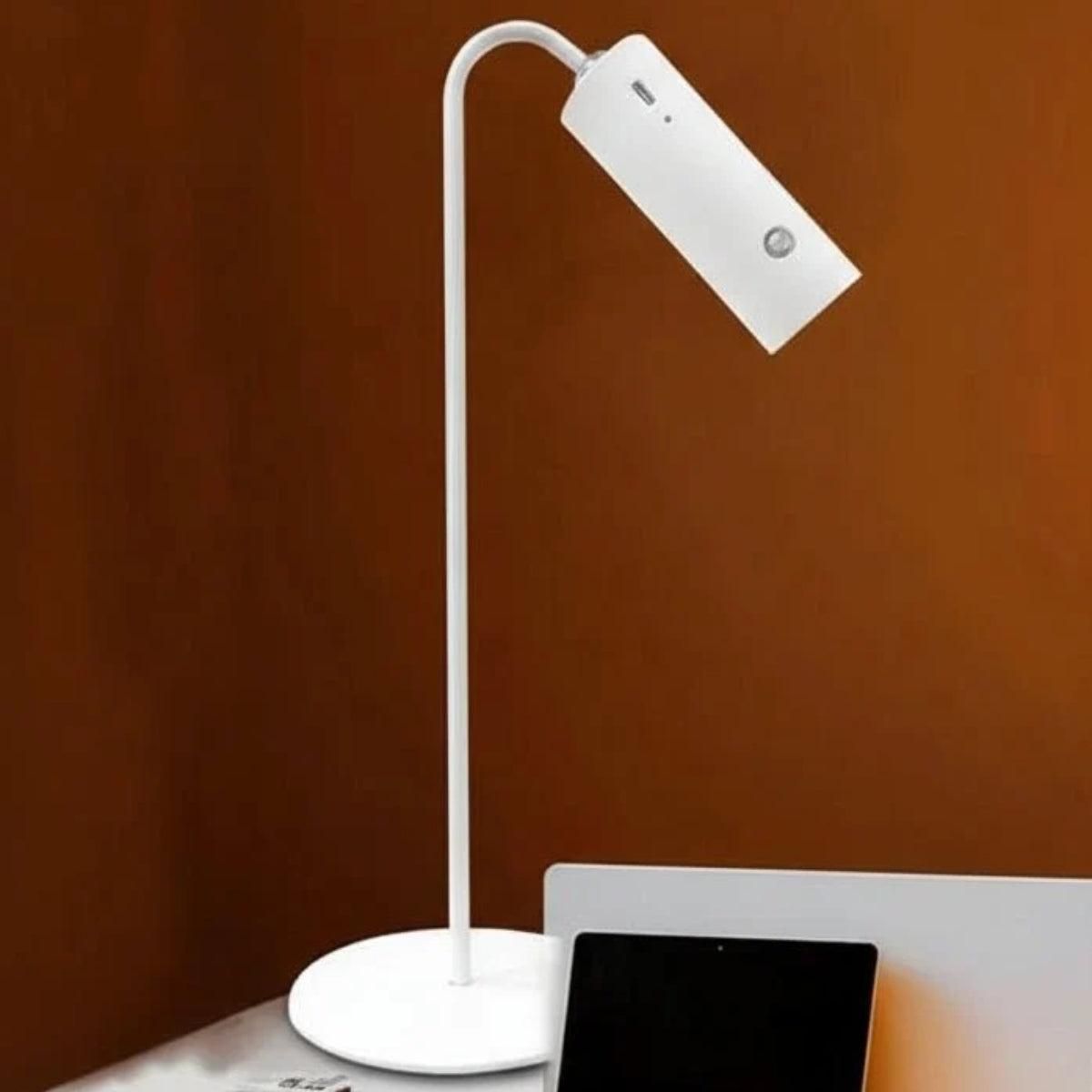Rechargeable Table Lamp For Study And Reading With Battery Operated Design