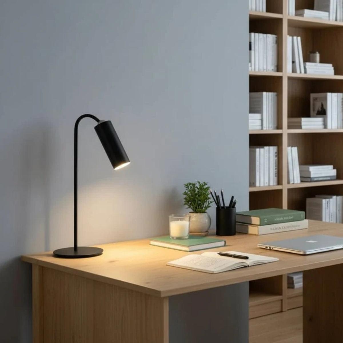 Rechargeable Table Lamp For Study And Reading With Battery Operated Design