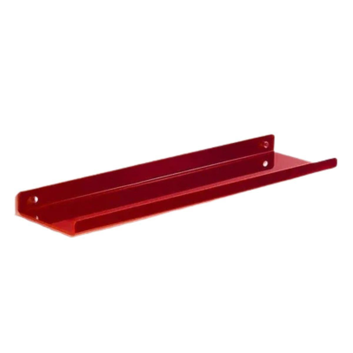 Retro Acrylic Floating Wall Shelf For Home Storage And Display