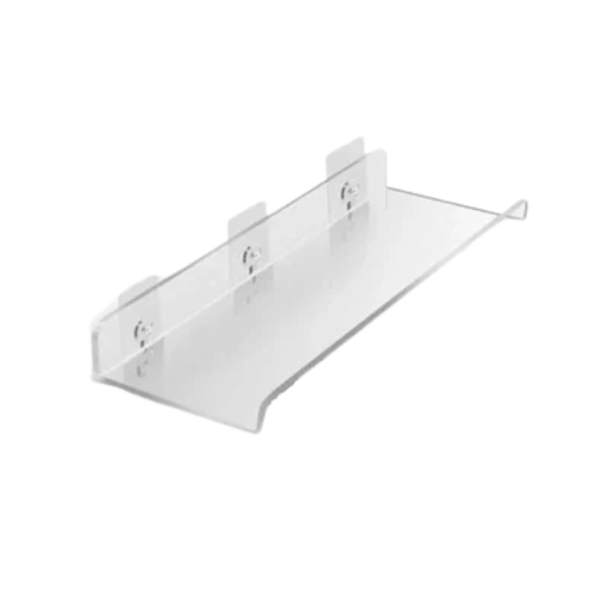 Retro Acrylic Floating Wall Shelf For Home Storage And Display