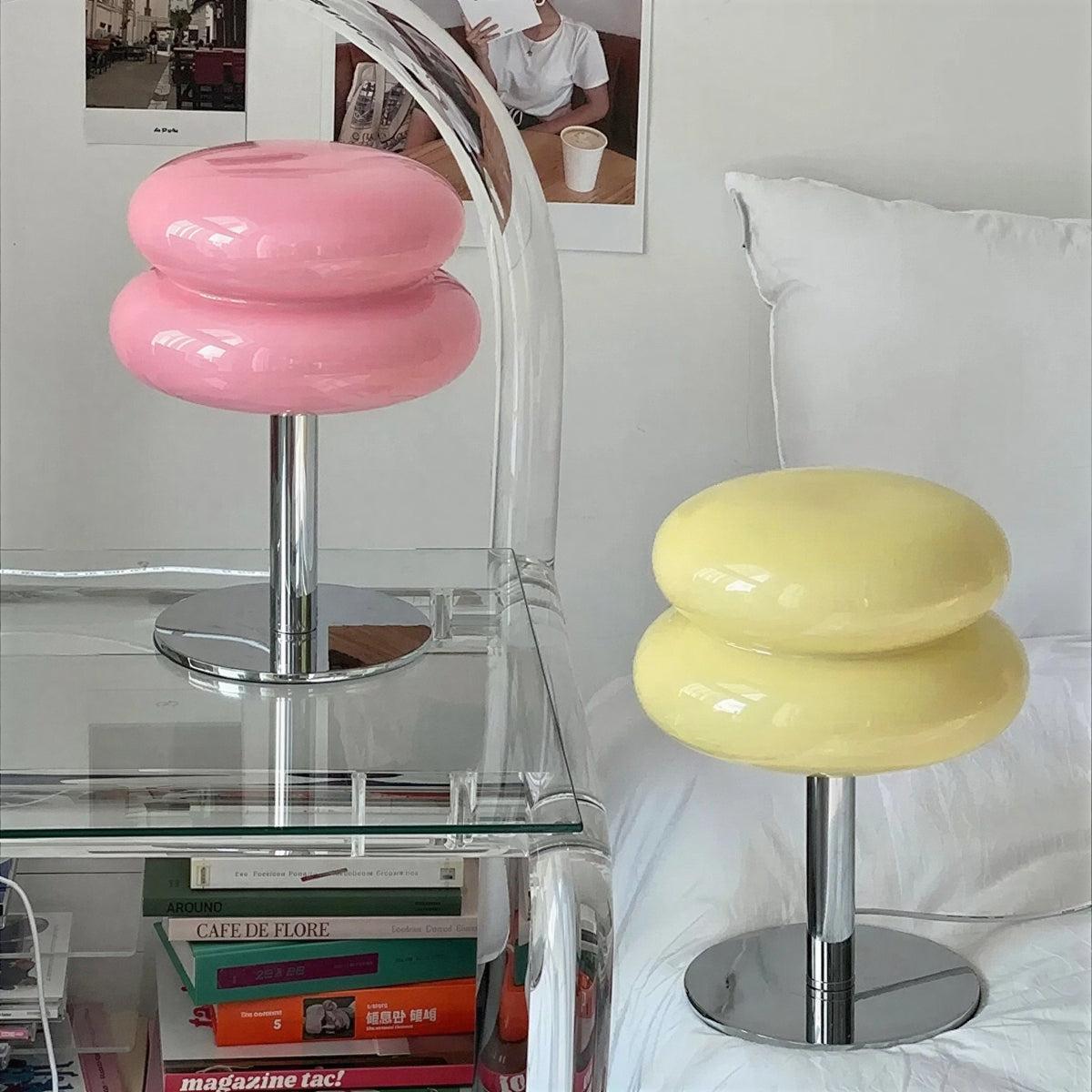 Retro Bauhaus Styled Table Lamp With Adjustable Brightness