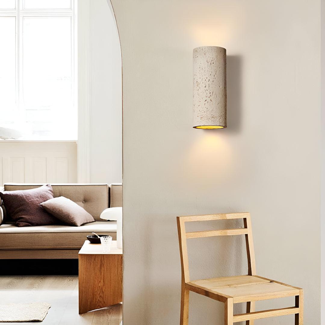 Rustic Metal LED Wall Light Sconce