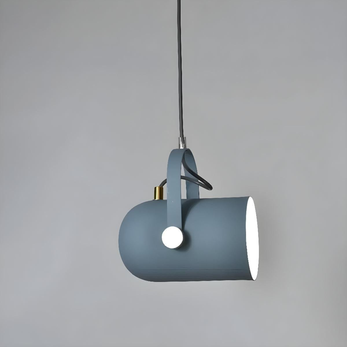 Scandinavian Ceiling Pendant Light Fixture With Adjustable Swivel Shade