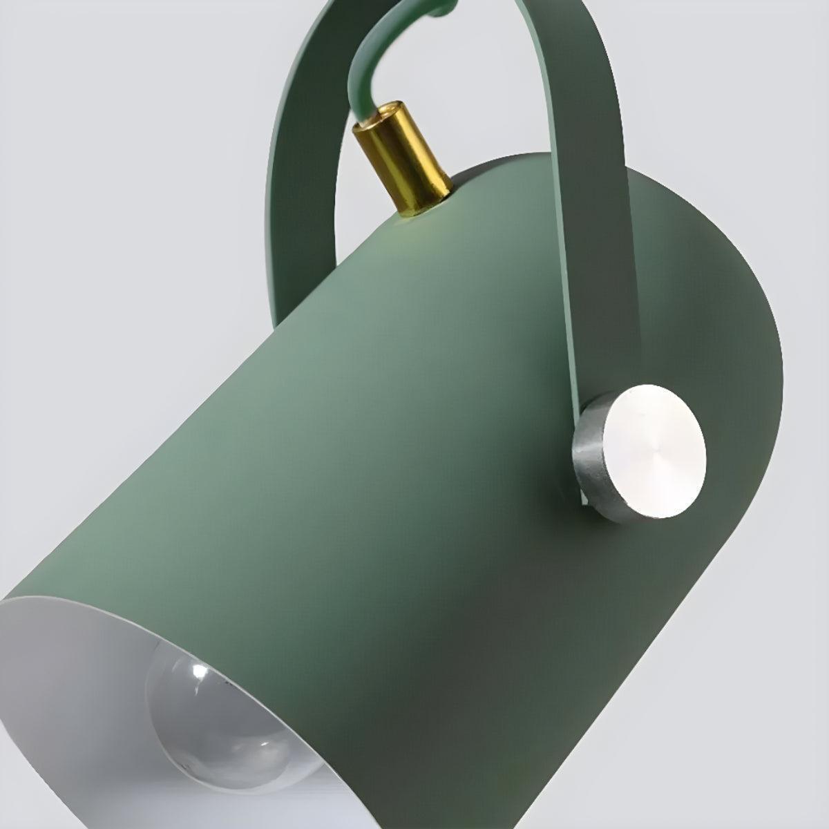 Scandinavian Ceiling Pendant Light Fixture With Adjustable Swivel Shade