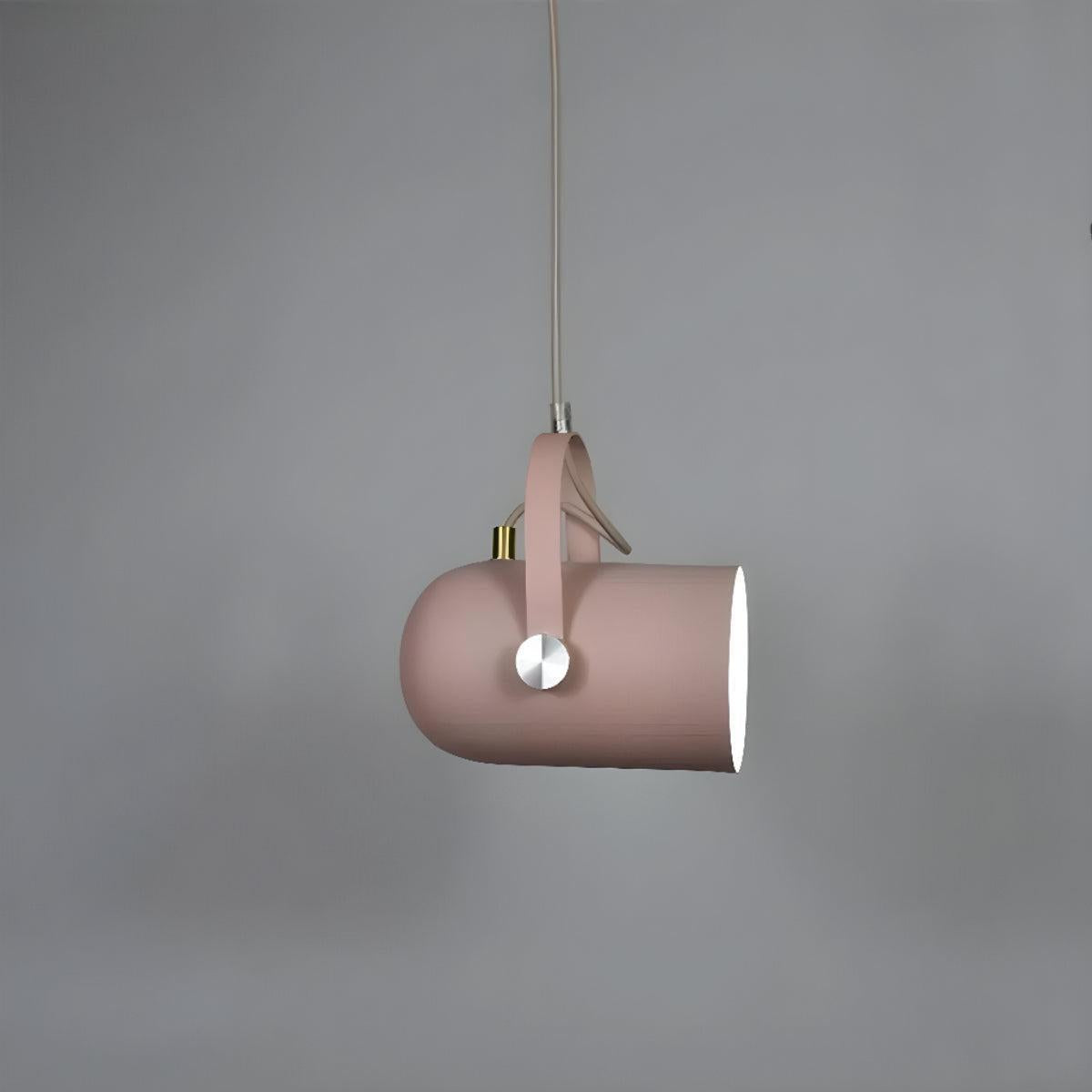 Scandinavian Ceiling Pendant Light Fixture With Adjustable Swivel Shade