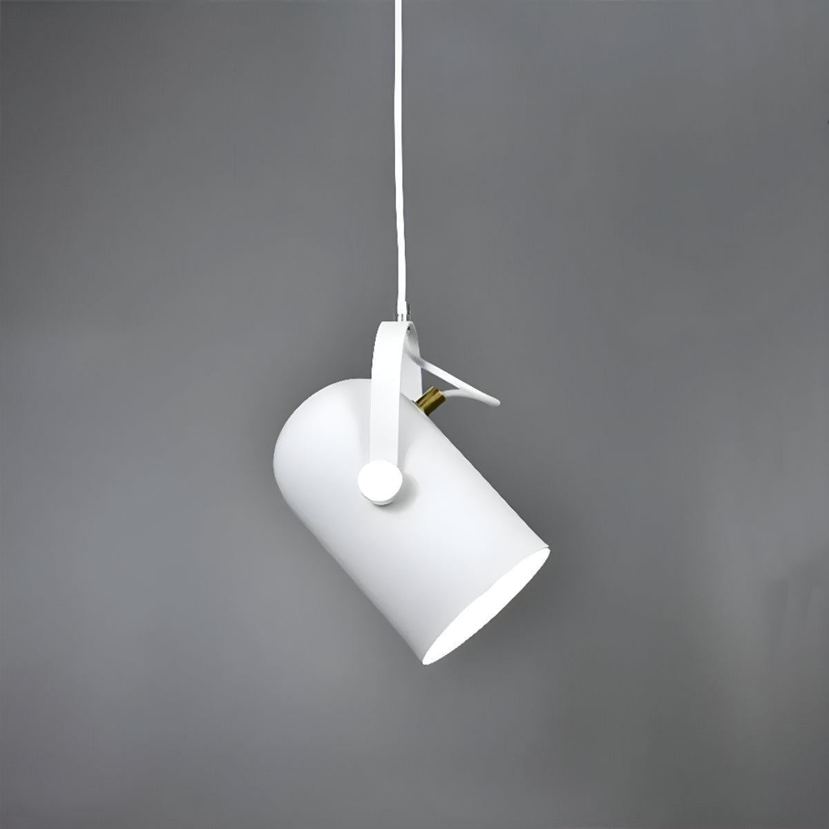 Scandinavian Ceiling Pendant Light Fixture With Adjustable Swivel Shade