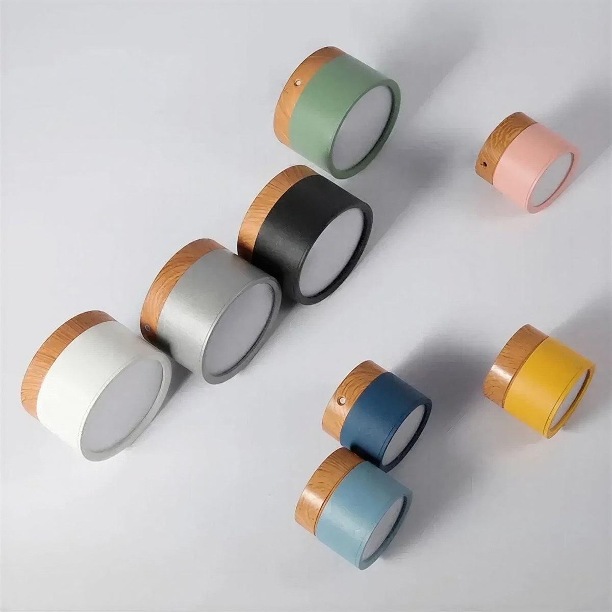 Simple Flush Mount Cylindrical Ceiling Light Downlight Fixture
