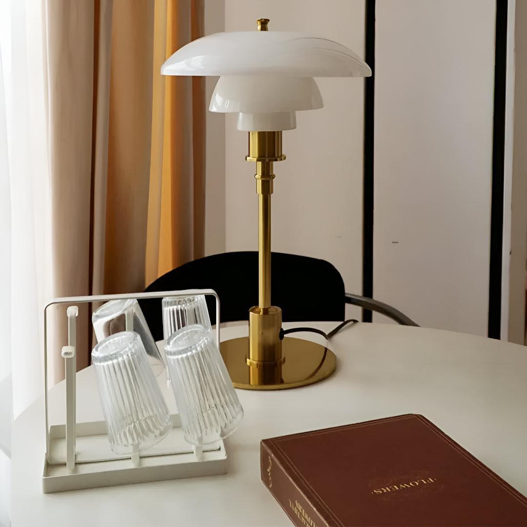 Table Lamp with Warm LED Light And Scandinavian Design