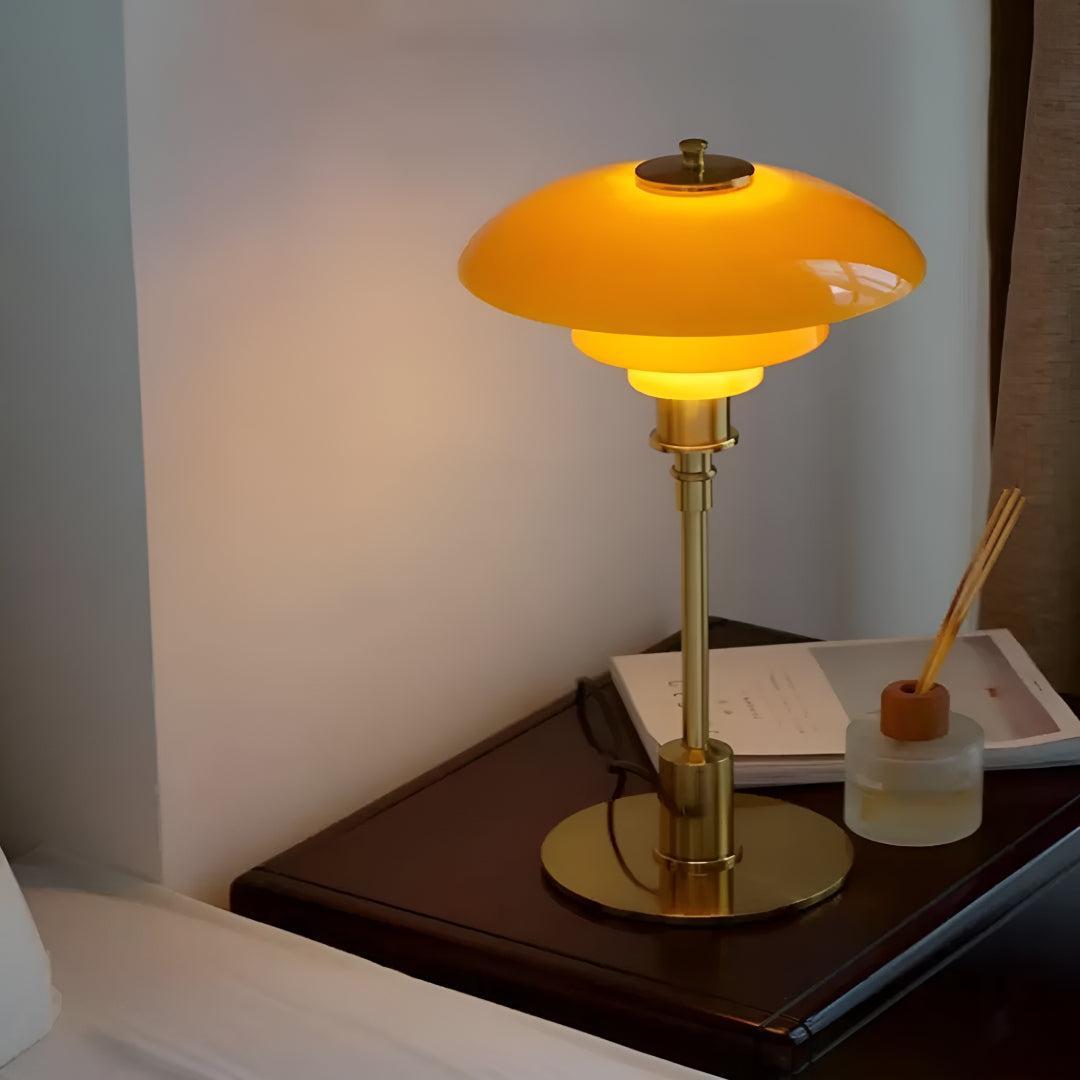 Table Lamp with Warm LED Light And Scandinavian Design