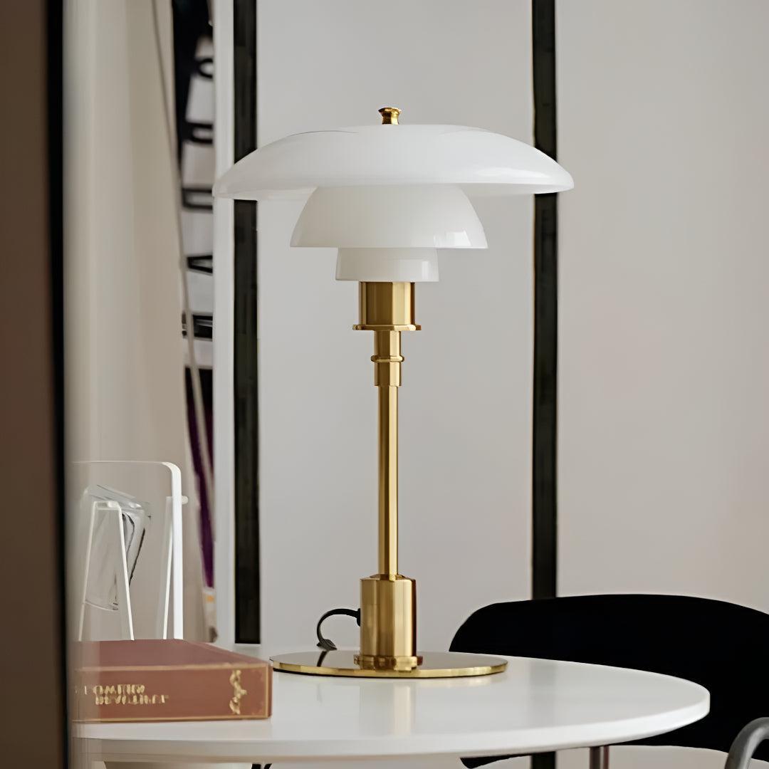 Table Lamp with Warm LED Light And Scandinavian Design