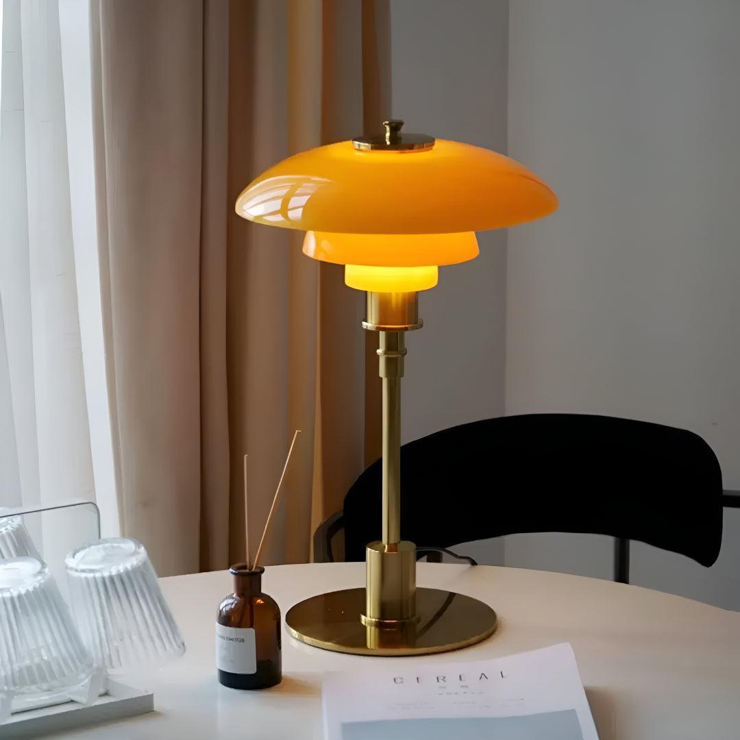 Table Lamp with Warm LED Light And Scandinavian Design