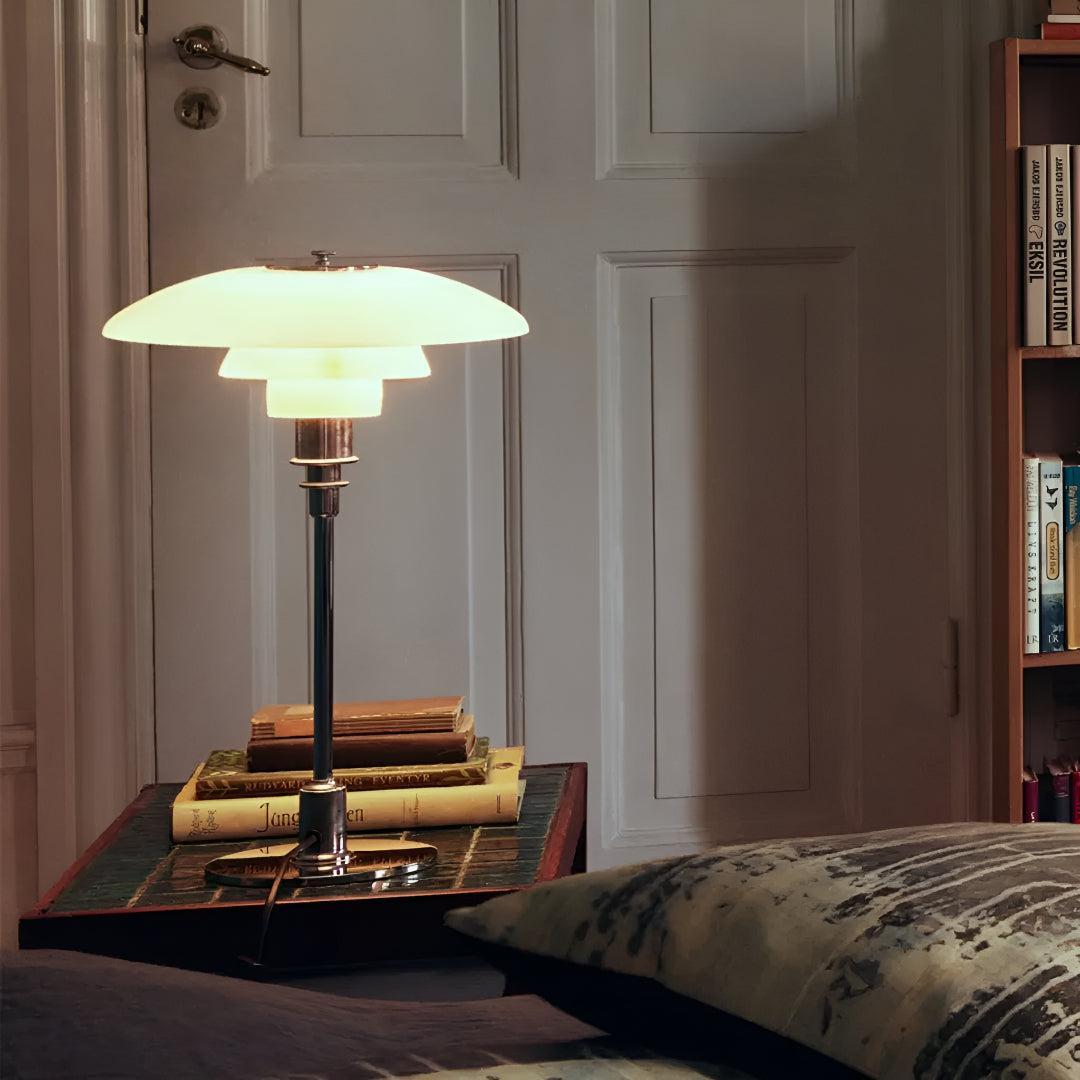Table Lamp with Warm LED Light And Scandinavian Design