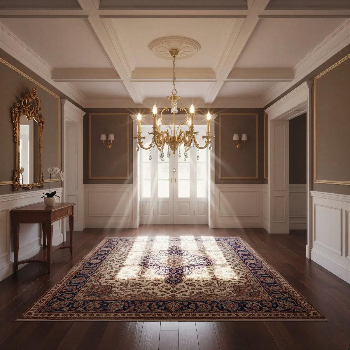 Traditional Antique Crystal Chandelier Light