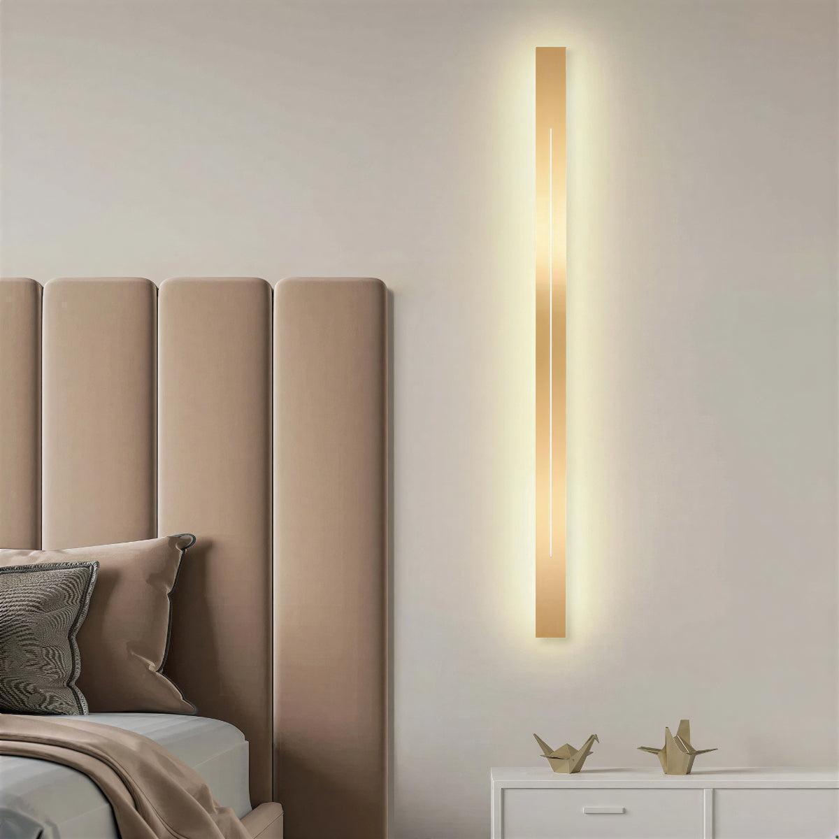 Vertical Wall Light For Living Room And Bedroom with Minimalist Bar Design Lighting