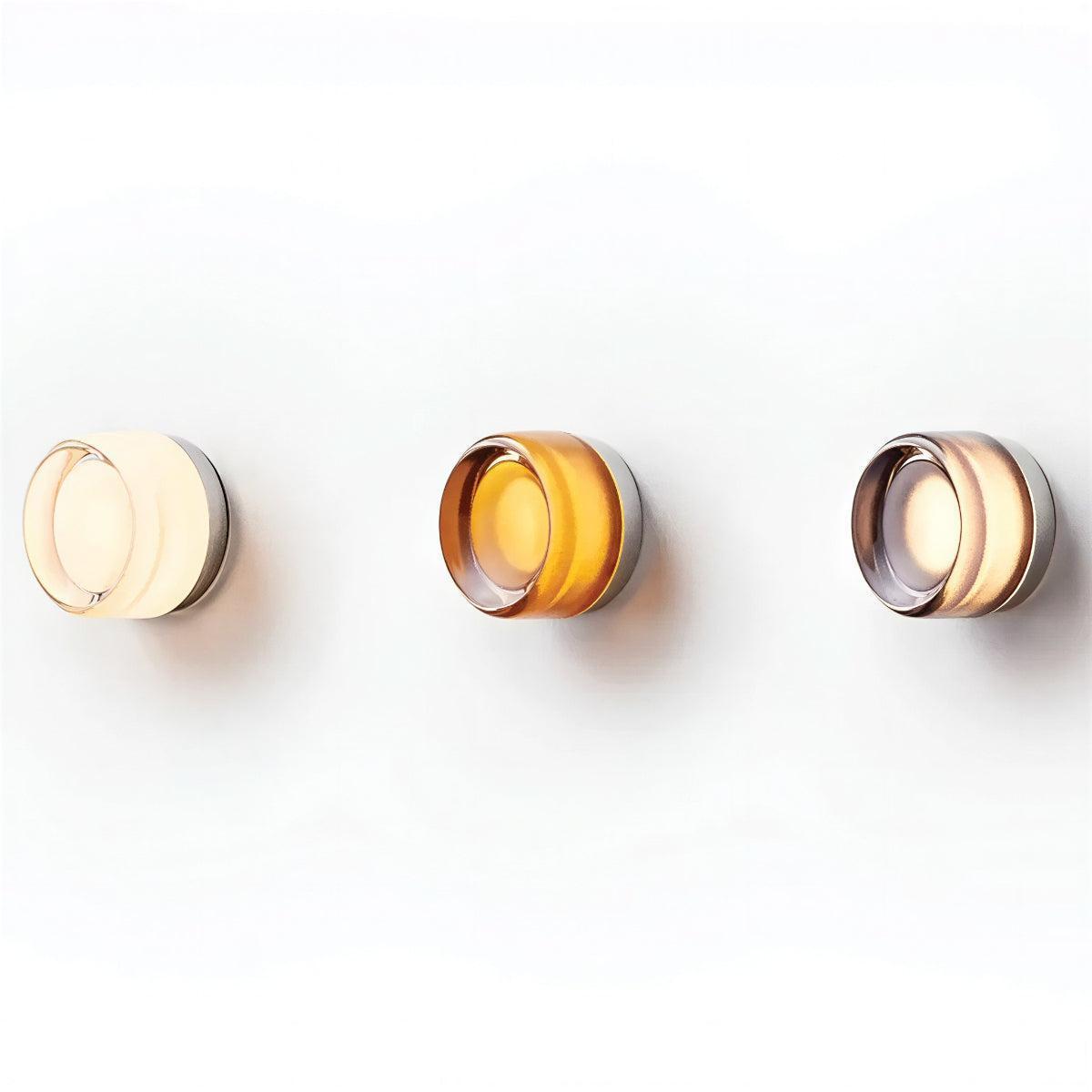Wall Light Sconce With Modern Sculptural Dimple Design And Ambient Glow