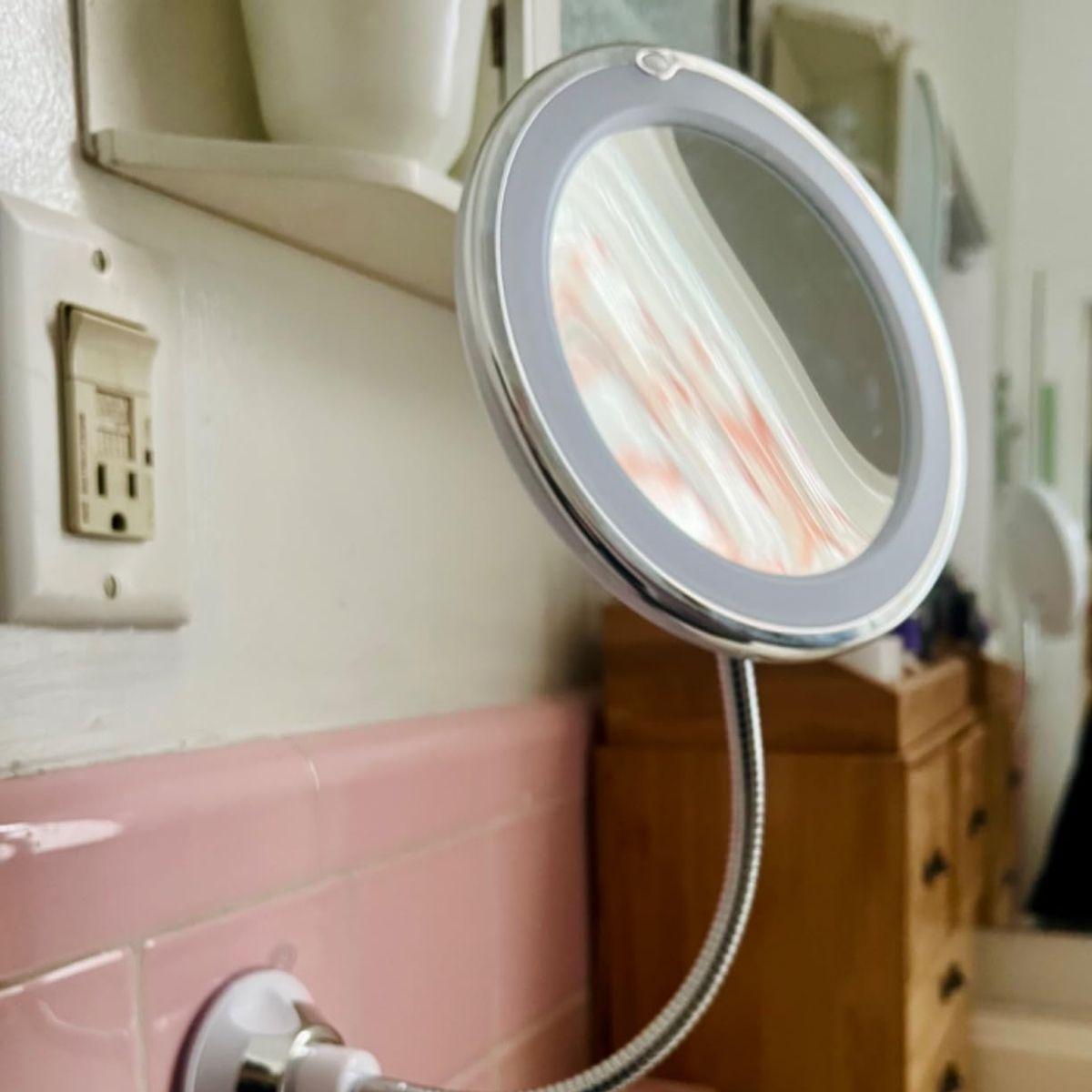 Wall Mounted Vanity Mirror With Lights And 10x Magnification For Makeup