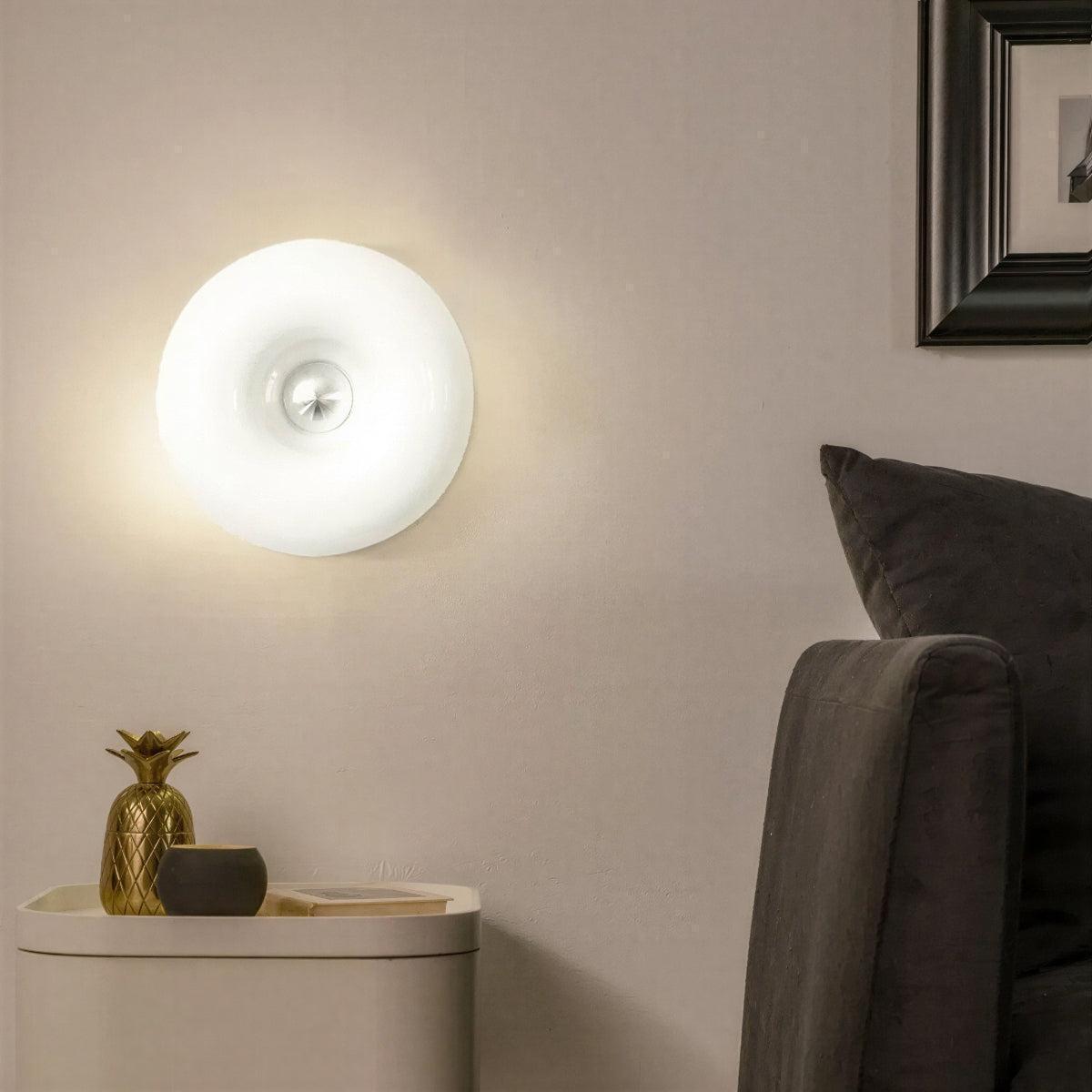 Wall and Table Lamp Light With Bauhaus Styled Dimmable Atmospheric Donut