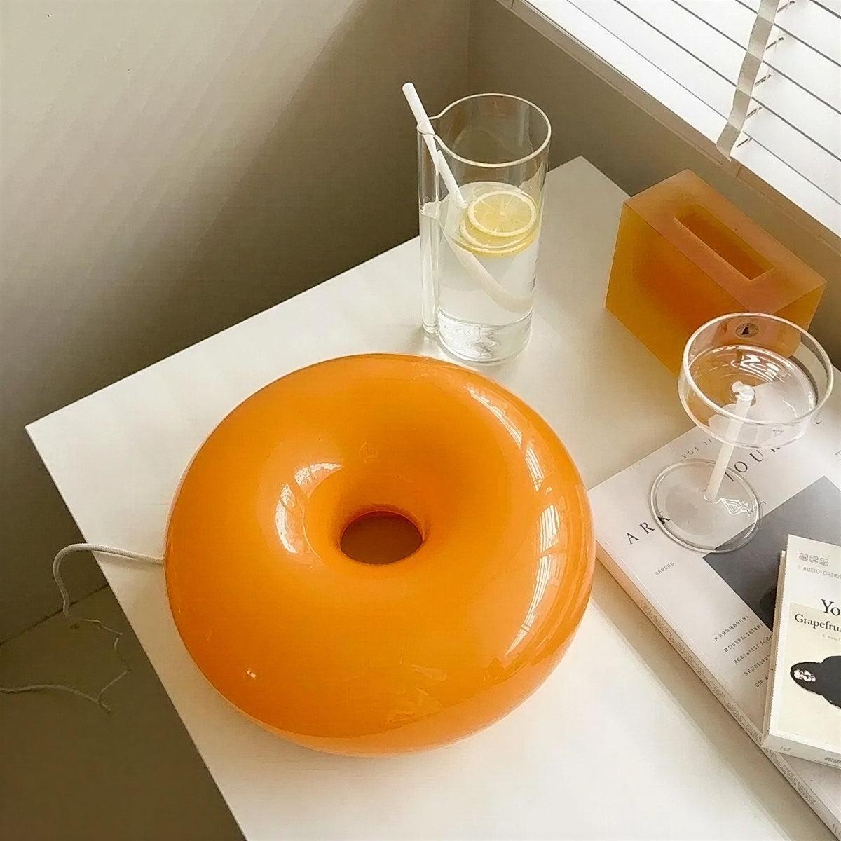 Wall and Table Lamp Light With Bauhaus Styled Dimmable Atmospheric Donut